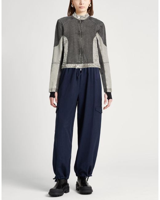 Nike Gray Denim Outerwear Cotton