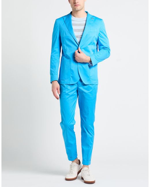 Barbati Blue Suits for men