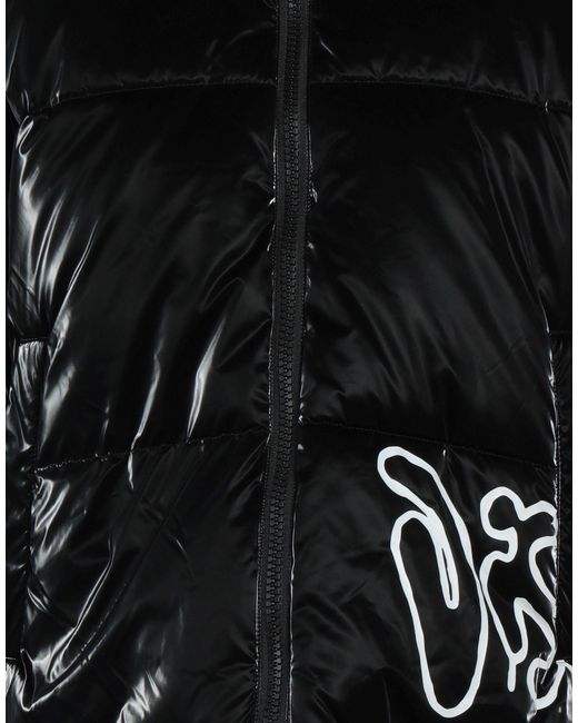 DISCLAIMER Black Down Jacket