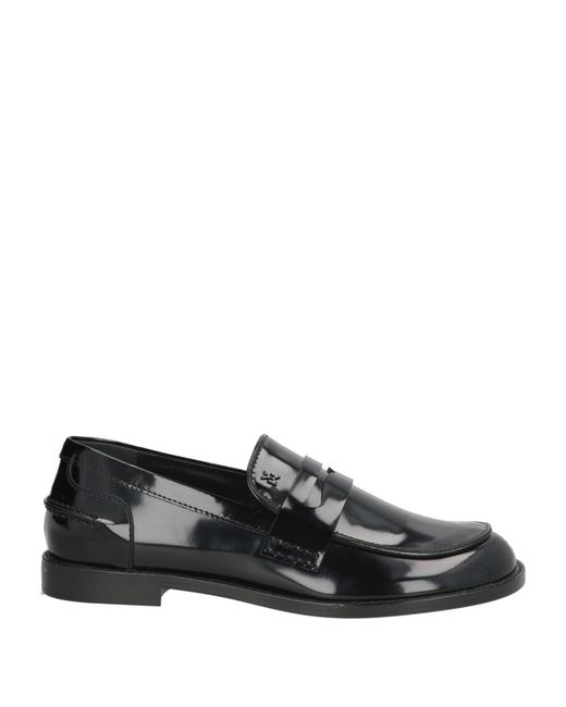 AMINA MUADDI Black Loafers Leather