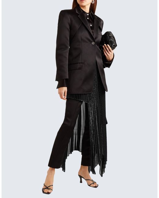 Peter Do Black Midi Skirt