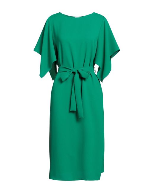 RUE DU BAC Green Midi Dress