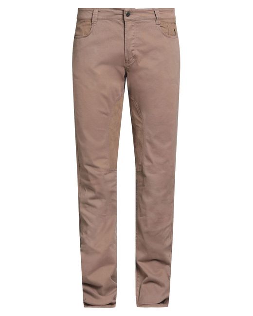 Siviglia Gray Pants Cotton, Elastane for men
