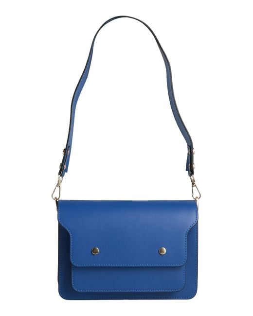 Ab Asia Bellucci Blue Shoulder Bag