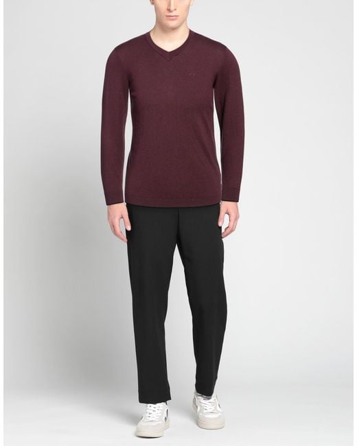 ARMANI EXCHANGE Purple Sweater for men