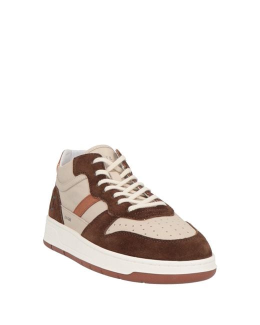 Date Brown Sneakers for men