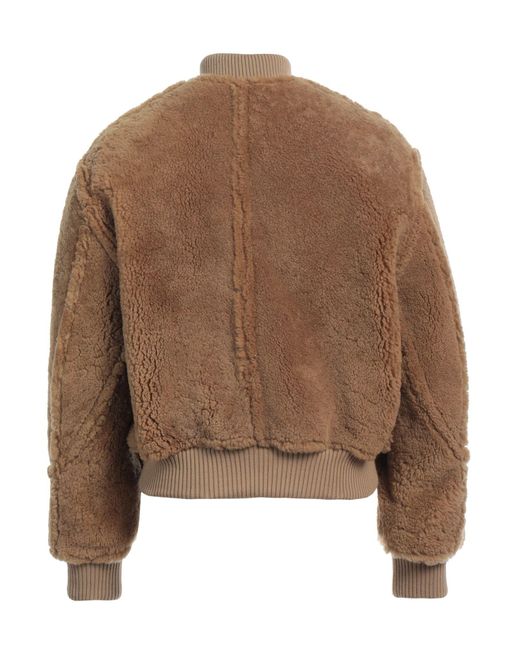Jacquemus Brown Shearling & Teddy for men