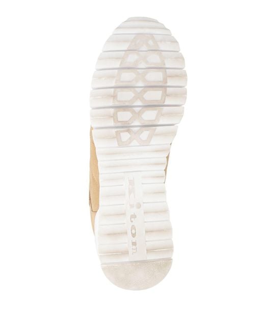 Kiton Natural Sneakers Leather for men