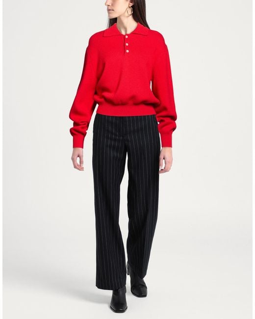 DUNST Red Sweater Wool, Rayon, Nylon, Cashmere