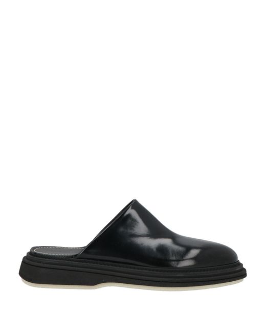 THE ANTIPODE Black Mules & Clogs Leather for men