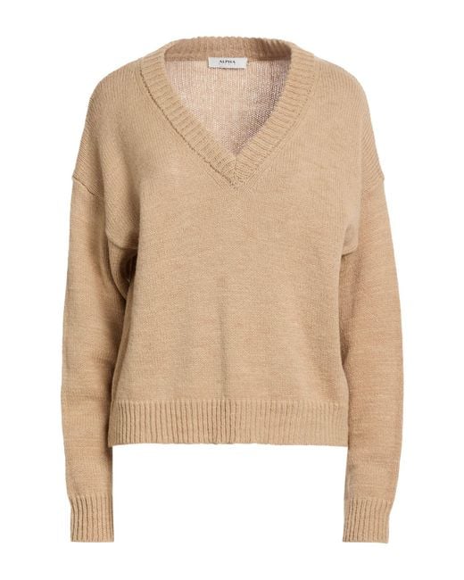Alpha Studio Natural Pullover