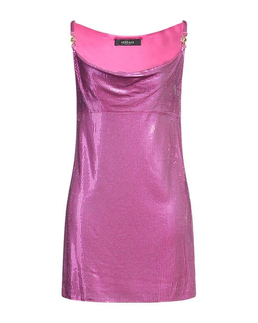 Versace Purple Mini-Kleid