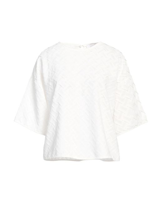 Alpha Studio White Top Polyester