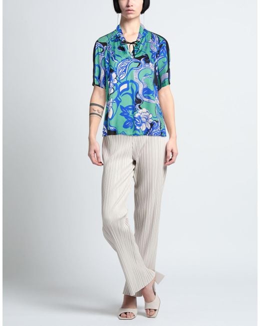 Marc Cain Blue Emerald Top Viscose