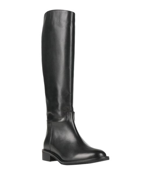 Anima Black Boot Leather