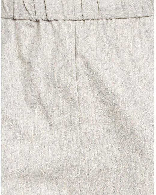 Brian Dales Gray Light Pants Wool, Polyamide, Cashmere, Elastane for men