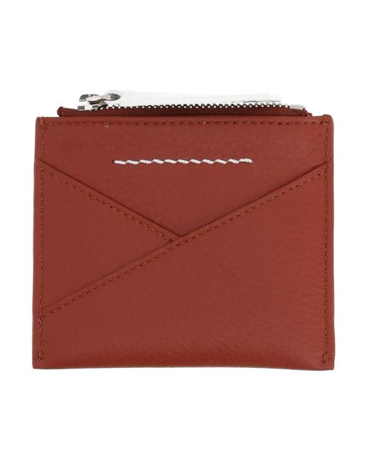 MM6 by Maison Martin Margiela Red Cardholder