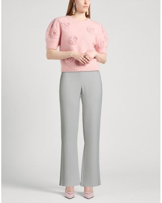 Giorgio Armani Gray Light Pants Silk