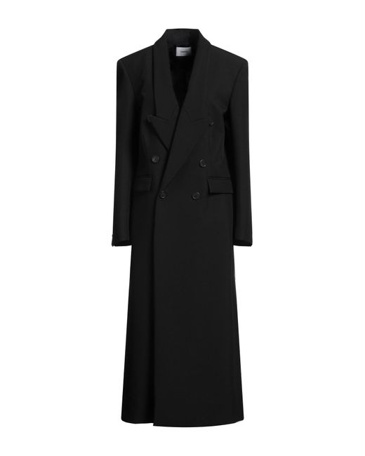 Coperni Black Overcoat & Trench Coat Recycled Polyester
