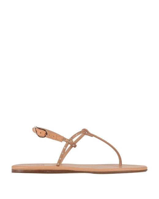 Ancient Greek Sandals Natural Thong Sandals
