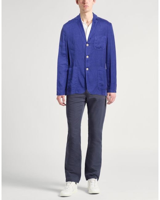 Aspesi Blue Blazer for men