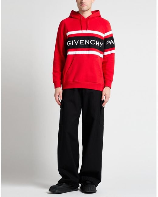 Givenchy Red Sweatshirt for men
