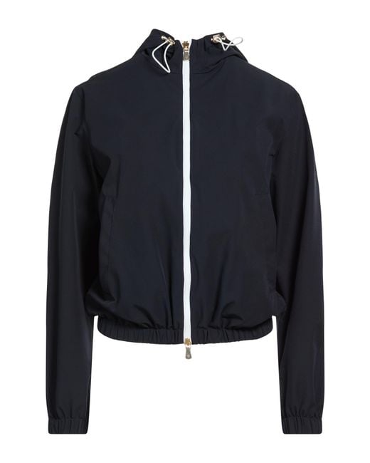 Eleventy Blue Midnight Jacket Polyamide, Elastane