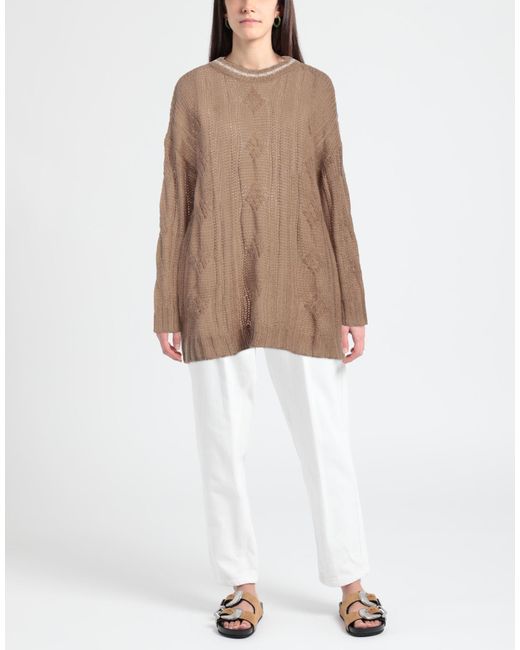 Pullover Twinset en coloris Brown