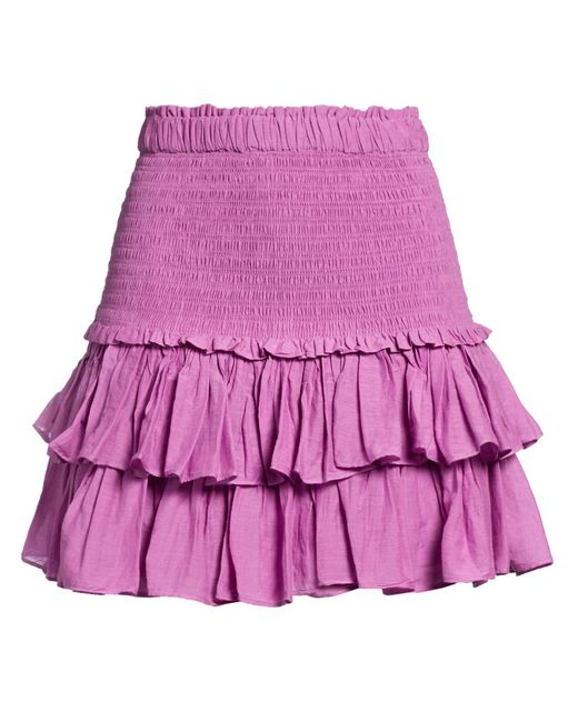 Isabel Marant Purple Mini Skirt