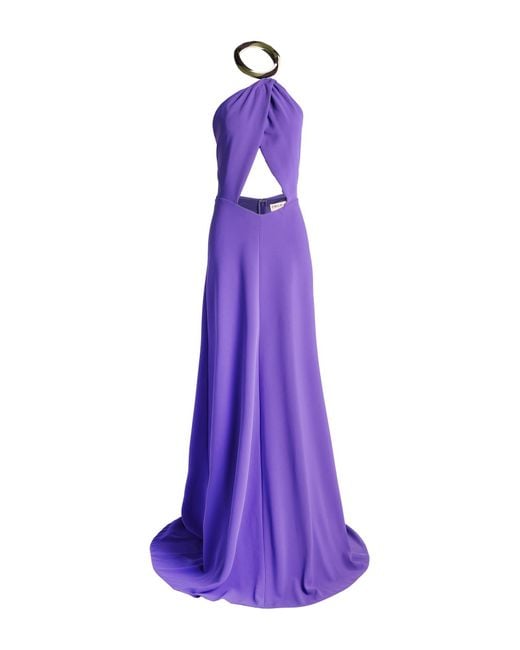 Emilio Pucci Purple Maxi Dress