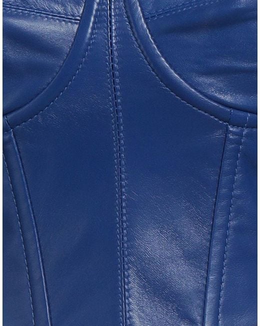 Dondup Blue Top Lambskin