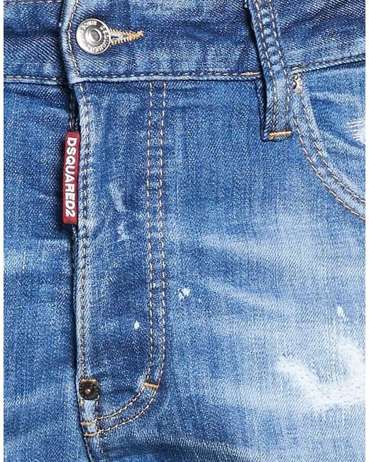 DSquared² Blue Jeans Cotton, Polyester, Elastane for men