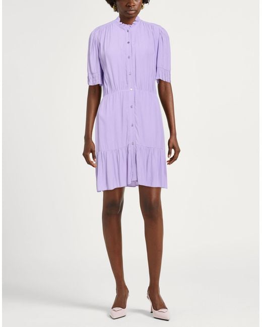 Pinko Purple Mini Dress
