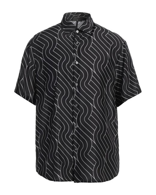 Camisa Emporio Armani de hombre de color Black