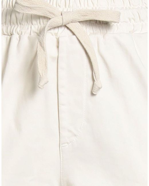White Wise White Pants Cotton, Elastane