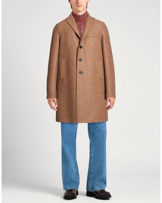 Harris Wharf London Brown Coat for men