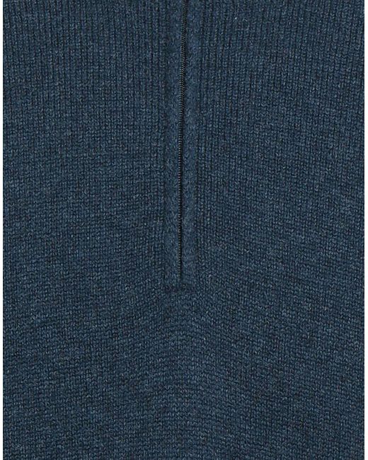 Gran Sasso Blue Turtlenecks for men