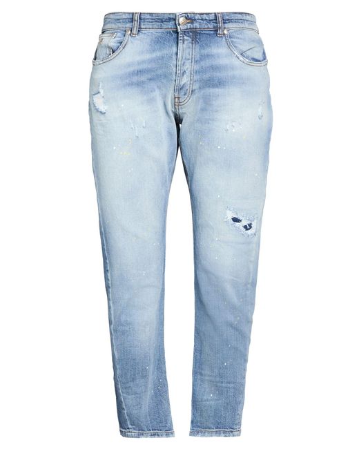 Pantalon En Jean John Richmond pour homme en coloris Blue