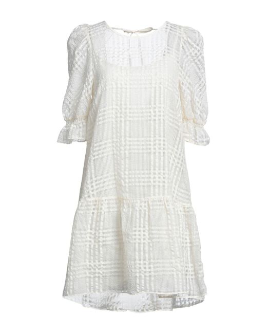 Sfizio White Mini Dress
