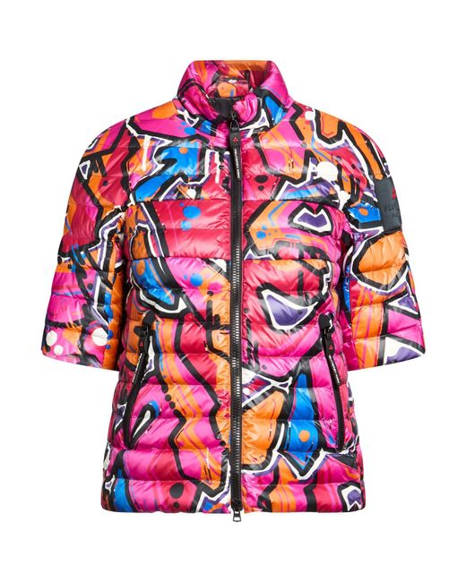 Peuterey Red Puffer Polyamide