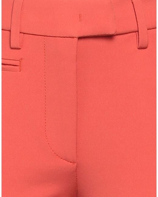 Dondup Red Pants Polyamide, Cotton, Elastane