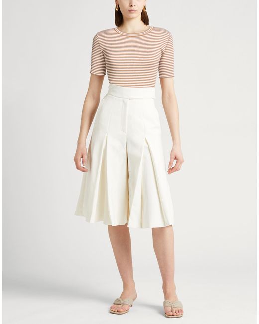 Brunello Cucinelli Natural Sand Sweater Cashmere, Silk