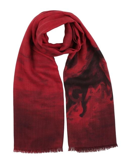 Ferragamo Red Scarf