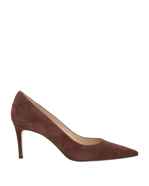 Decolletes di Stuart Weitzman in Brown
