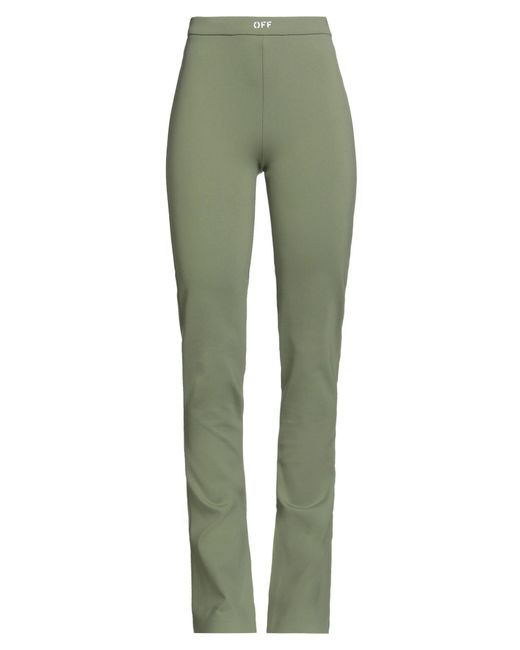 Off-White c/o Virgil Abloh Green Leggings
