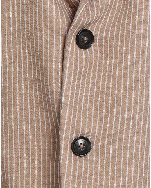 Liu Jo Brown Blazer Polyester, Cotton for men