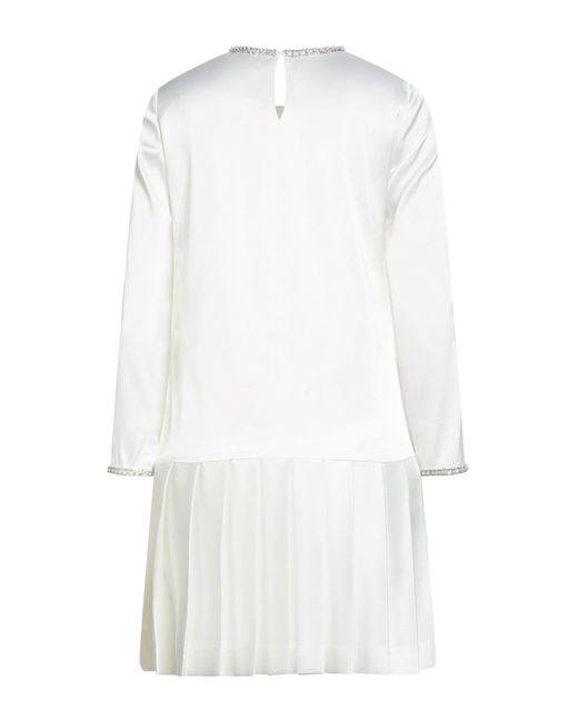 Sandro White Mini Dress
