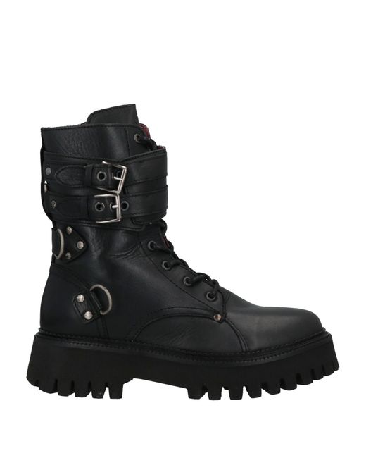 Bronx Black Ankle Boots