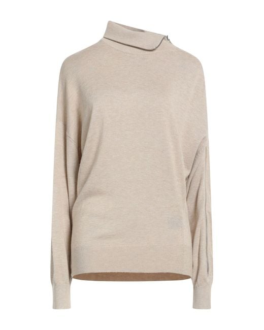 Isabel Marant Natural Rollkragenpullover