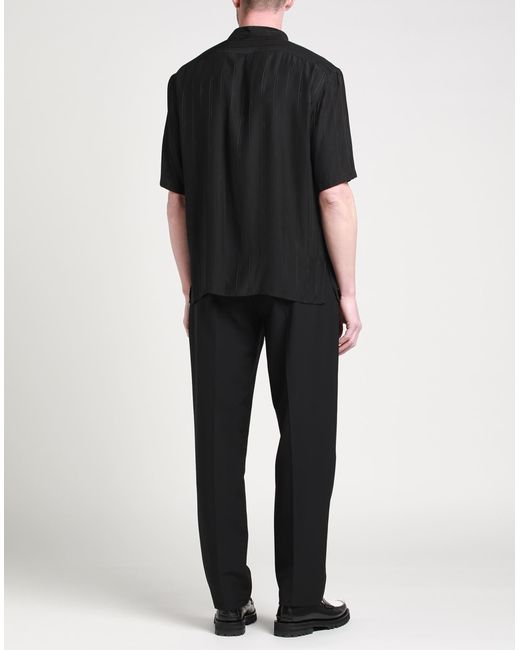 Camisa Saint Laurent de hombre de color Black